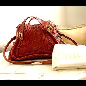 Chloe Python bag